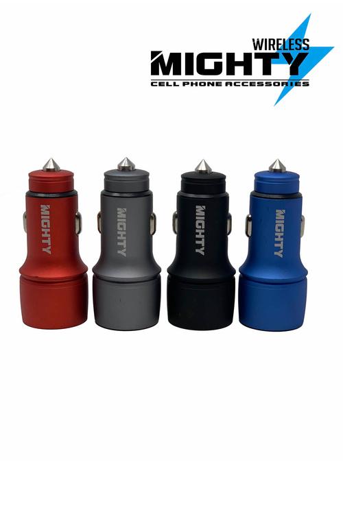 Alloy Dual Car Charger Mighty QC 3.0 MW221